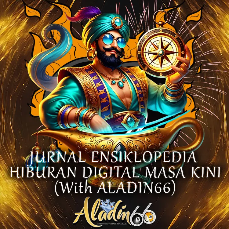 Ilustrasi jurnal hiburan digital Aladin66